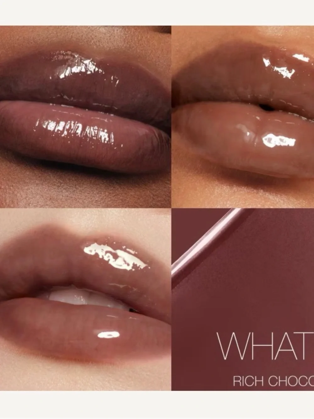 New NARS afterglow lip shine in WHAT IF